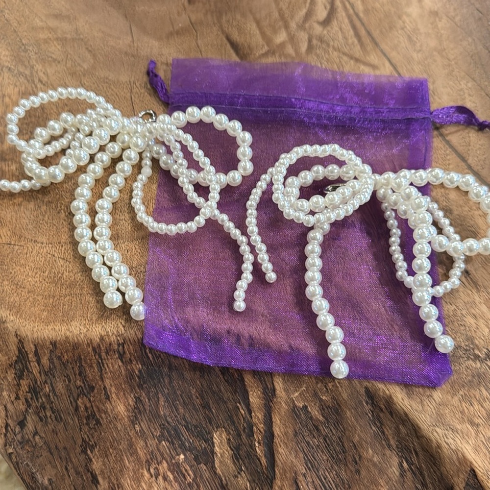 Pearl Fashion Beaded Bow Shoe Accessories - Picture 10 of 10